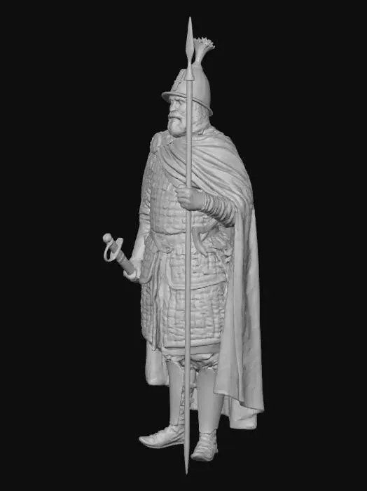 3D model for Roman Warrior