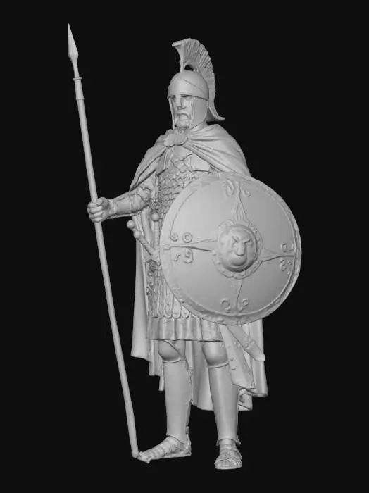 3D model for Spartan Warrior