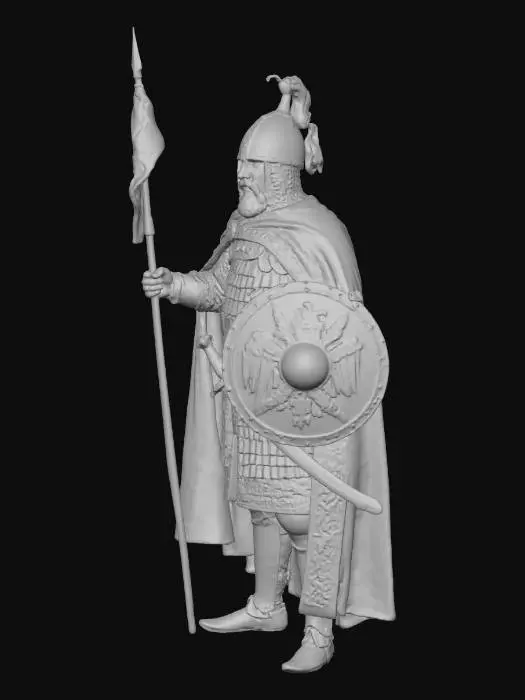 3D model for Byzantine Warrior