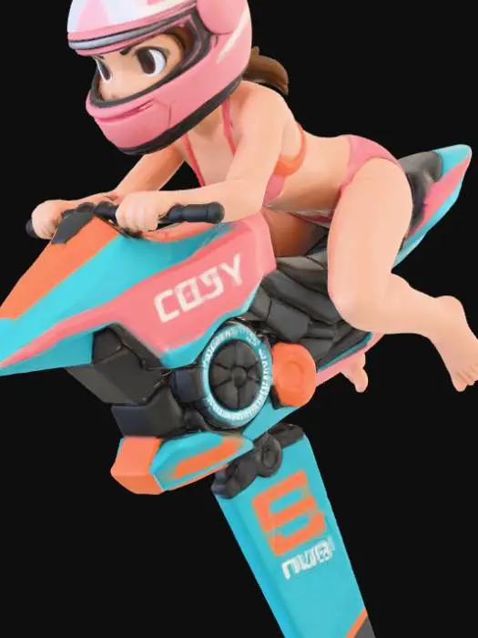 3D model for Speed Racer Toy