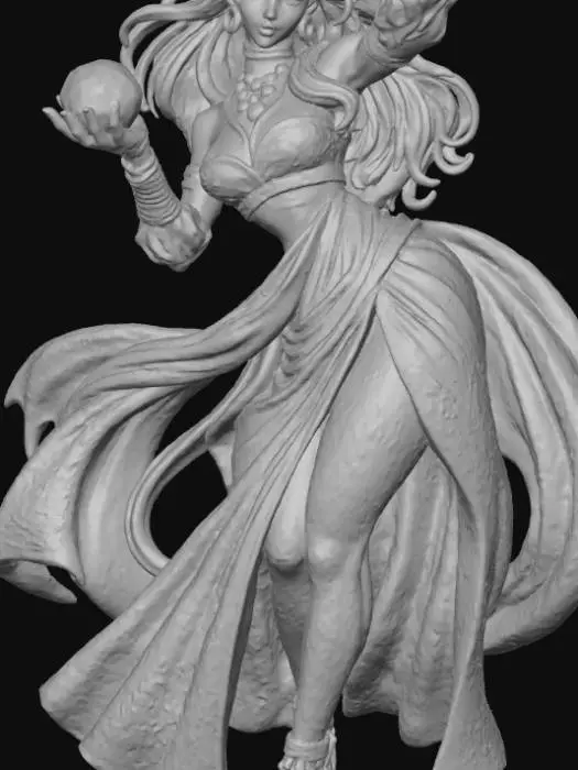 3D model for Teifling Fortuneteller