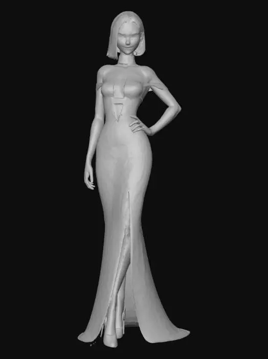 3D model for Noir Corpo