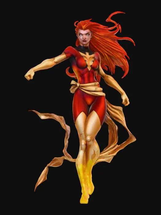 3D model for Dark Phoenix