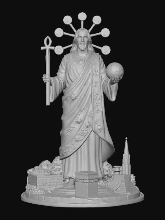 3D model for Unity in Diversity Statue, #Christmas2025#