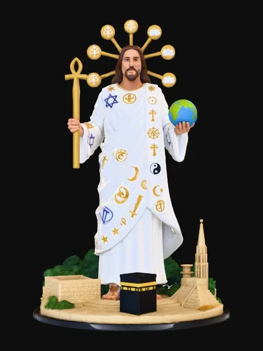 3D model for Unity in Diversity Statue, #Christmas2025#