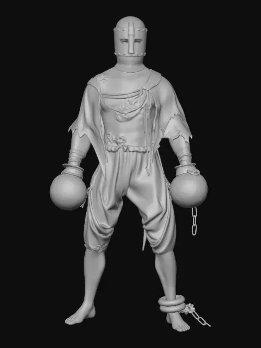 3D model for Rustbound Gladiator