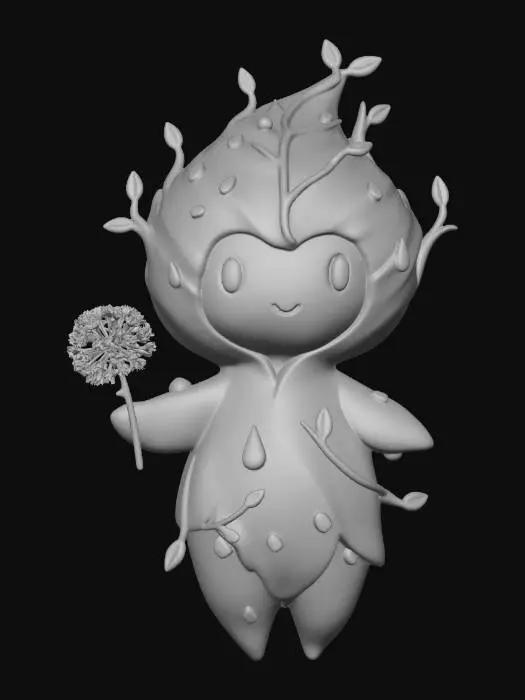 3D model for Leaf Sprite