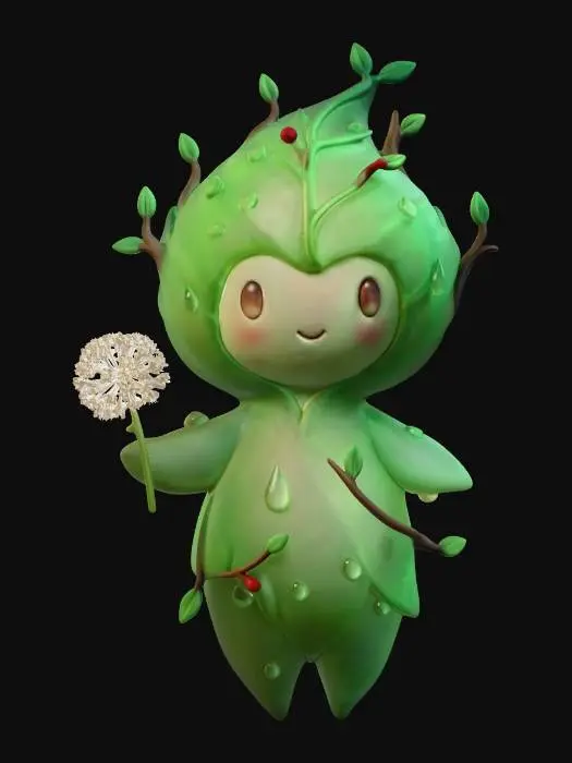 3D model for Leaf Sprite