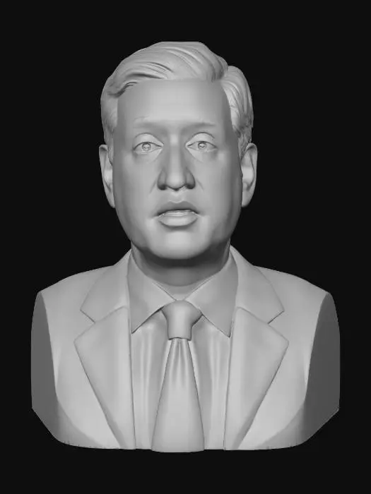 3D model for News Anchor Close-Up