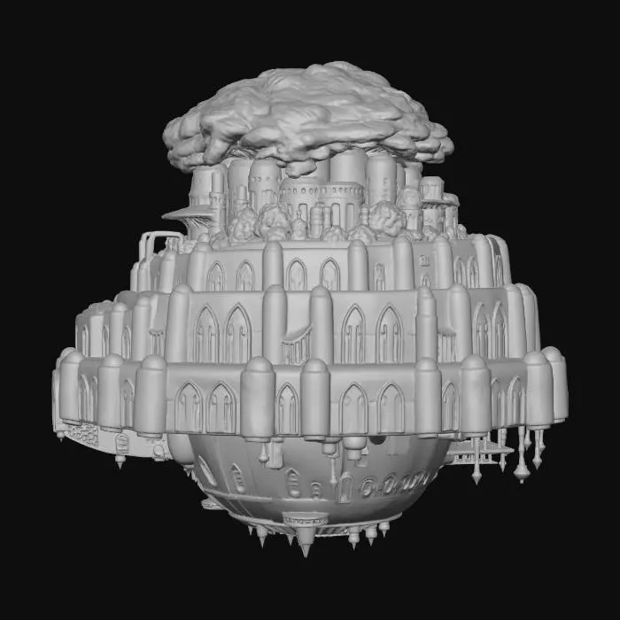 3D model for Floating Island Citadel