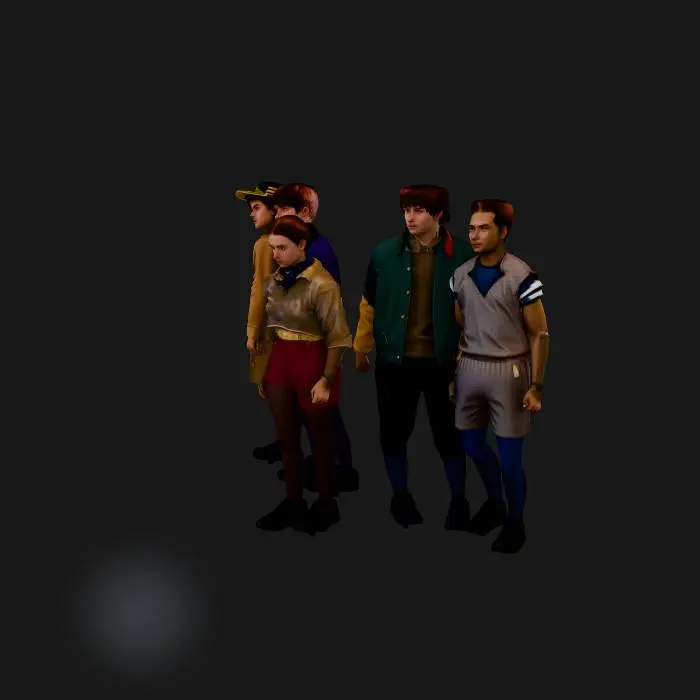 3D model for Stranger Team Showdown