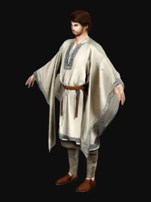 3D model for Medieval Garb Person