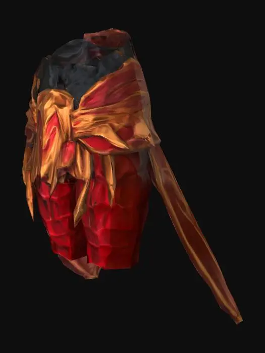 3D model for Crimson Battle Armor