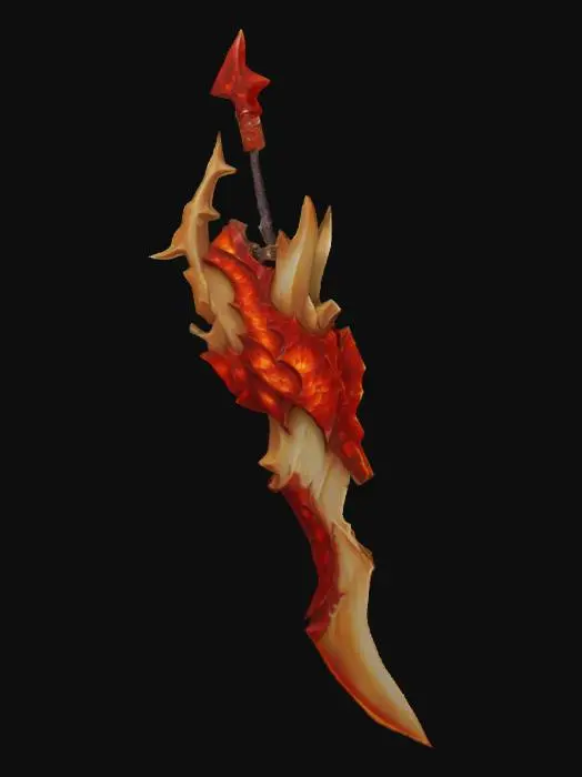 3D model for Inferno Blade
