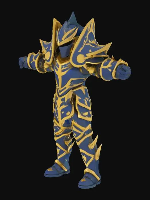 3D model for Knight of the Seas