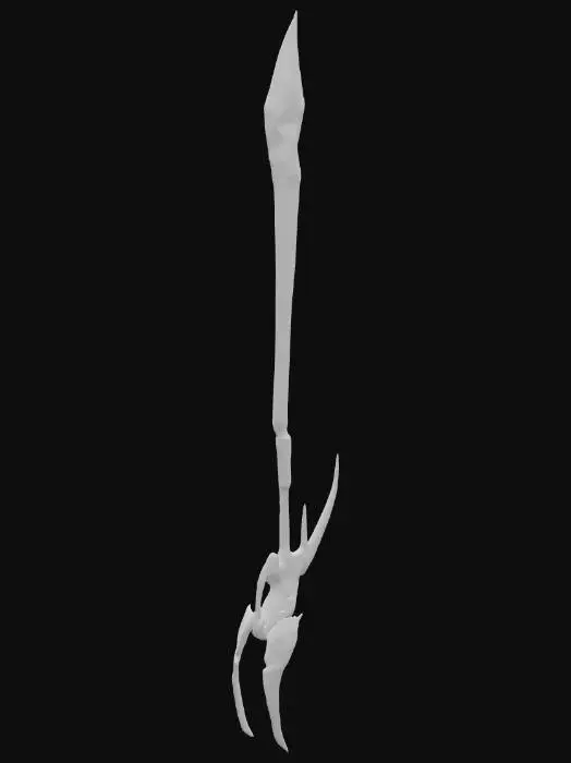 3D model for Staff of Azure Flame