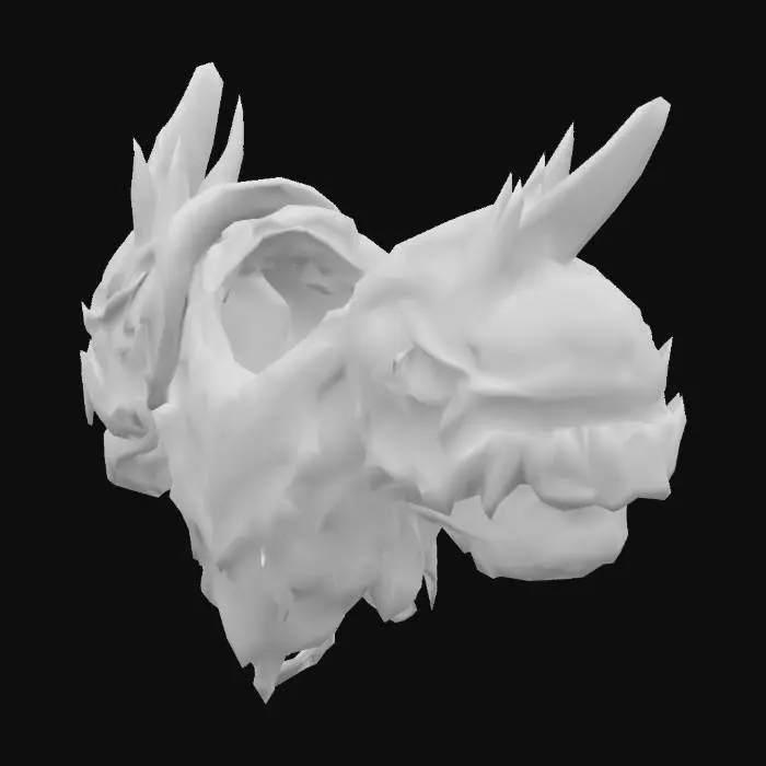 3D model for Inferno Dragon Armor