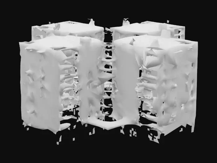 3D model for The remains of an modern but old warzone in a city