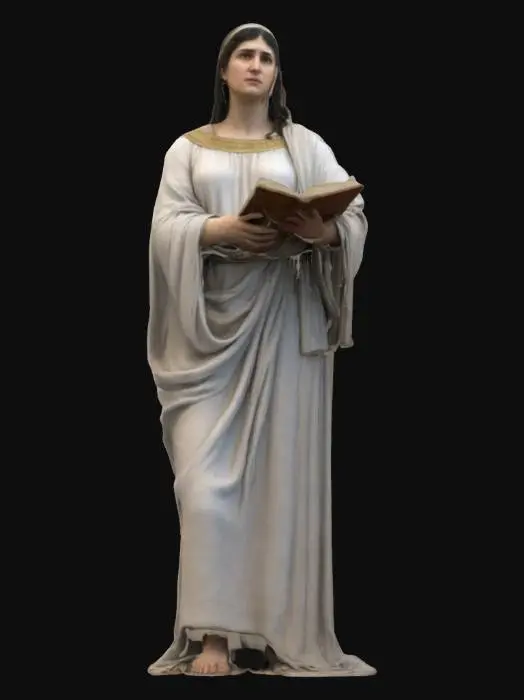 3D model for A realistic full body version in color of The Philosopher, Mathematician and Astronomer Hypatia of Alexandria, #women#,  