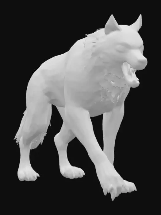 3D model for Fenrir