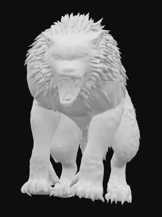 3D model for Fenrir