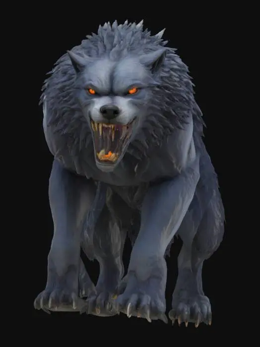 3D model for Fenrir