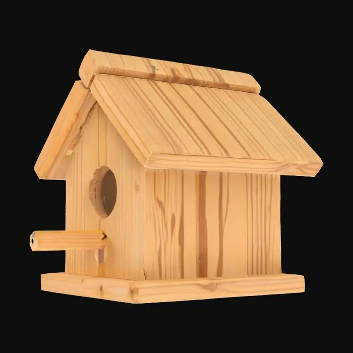 3D model for Simple Bird's Nesting Box