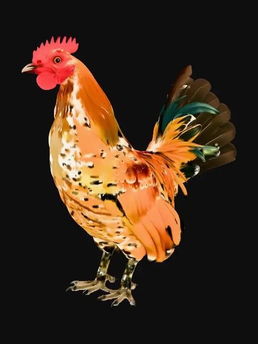 3D model for Rooftop Rooster