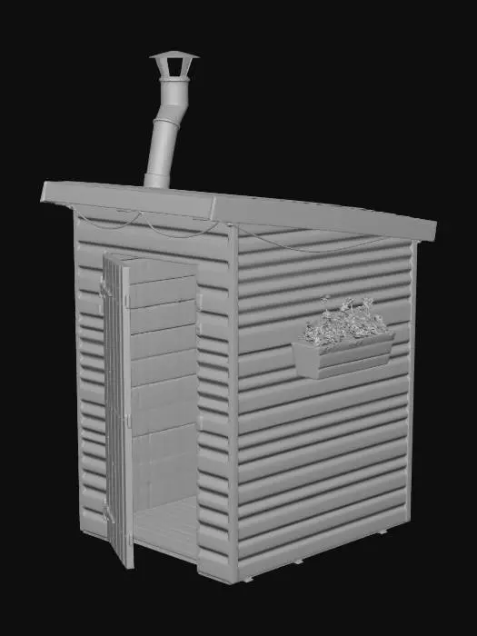 3D model for Shed