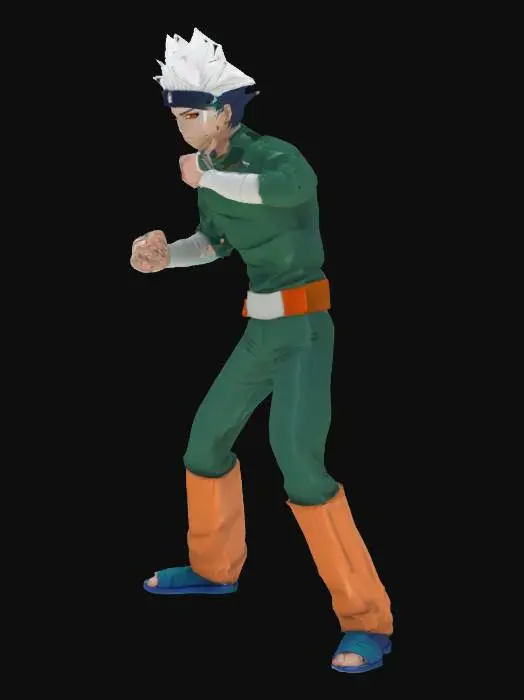 3D model for Anime Fighter