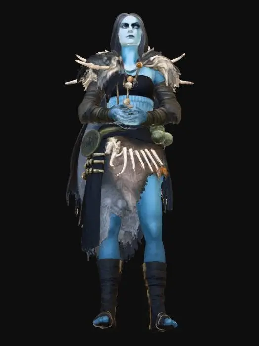 3D model for Mystic Warrior