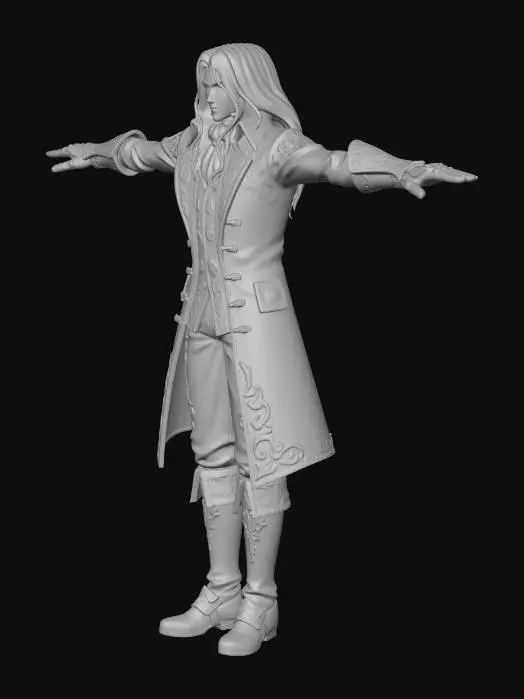 3D model for Aurelius Silvermantle
