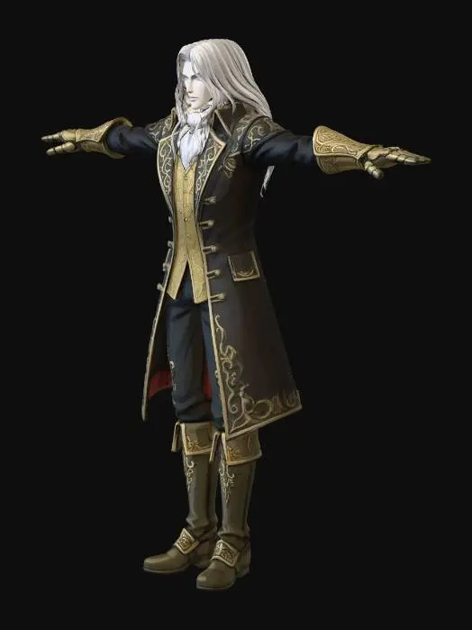 3D model for Aurelius Silvermantle