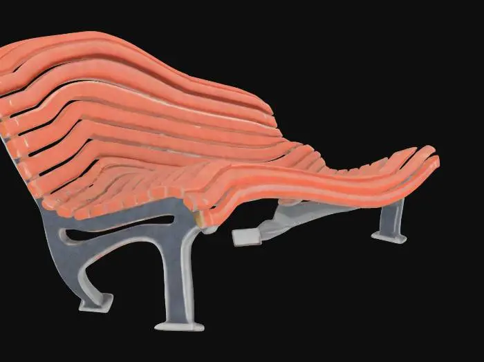 3D model for Bench Duo