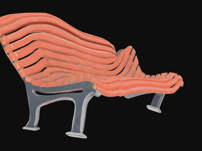 3D model for Bench Duo