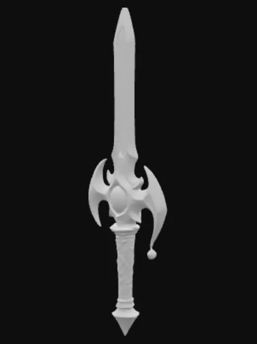 3D model for Blazing Inferno Blade