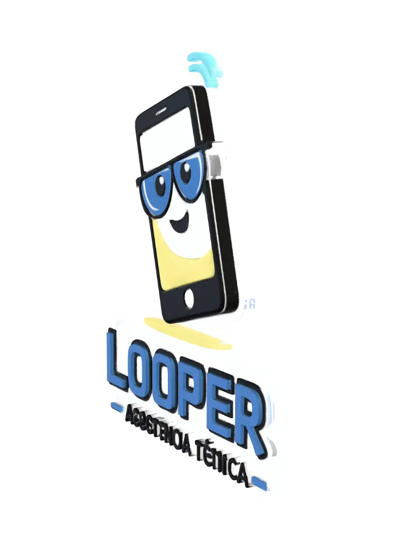 Looper Door Plaque - Smartphone 3D model, vytvořený pomocí AI