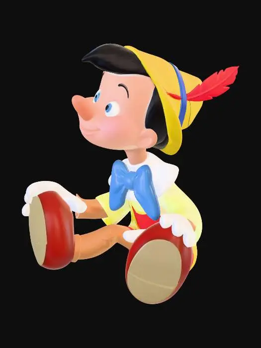 3D model for Pinocchio in the Workshop