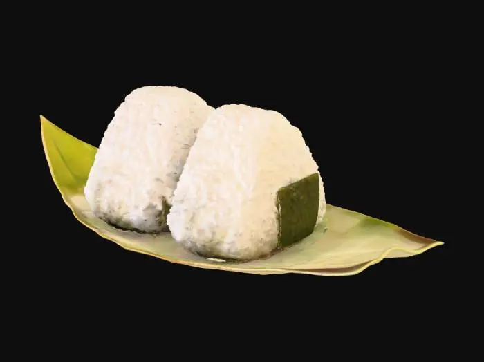 3D model for Onigiri Delight, #food#