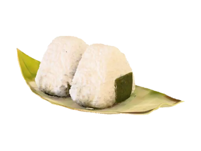 Onigiri Delight, #food# - Rice 3D model, vytvořený pomocí AI