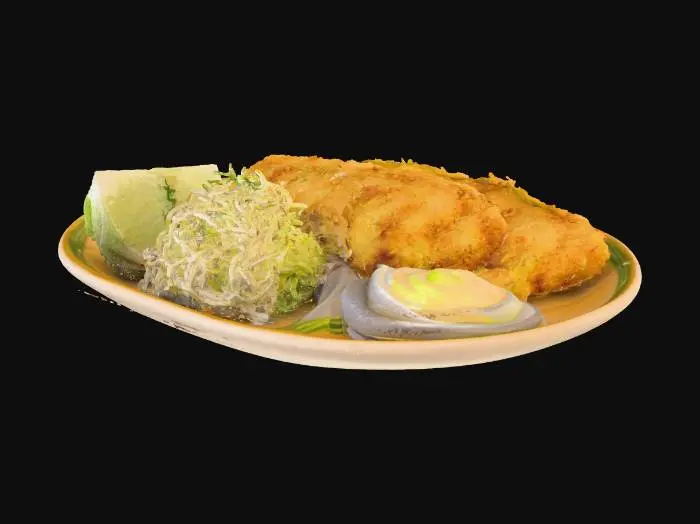 3D model for Katsu Delight, #food#