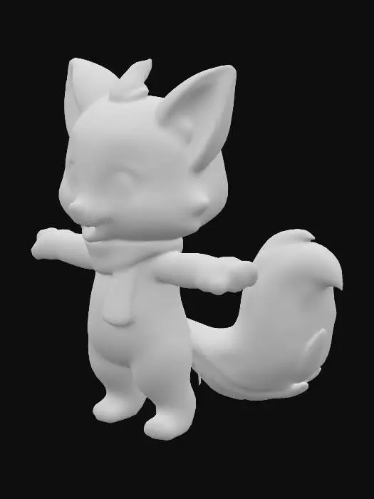 3D model for Frosty Foxlet