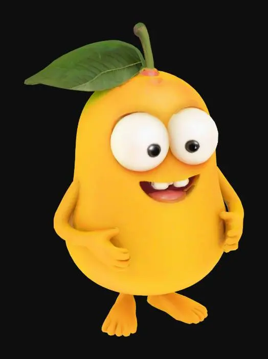 3D model for Sus Mango	Among Us eyes. Stares into your soul.