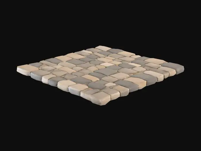 3D model for Cobblestone Pathway