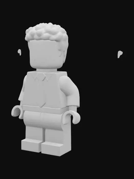 3D model for Lego Gentleman