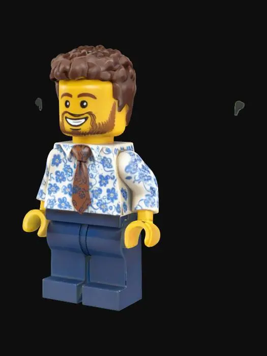 3D model for Lego Gentleman