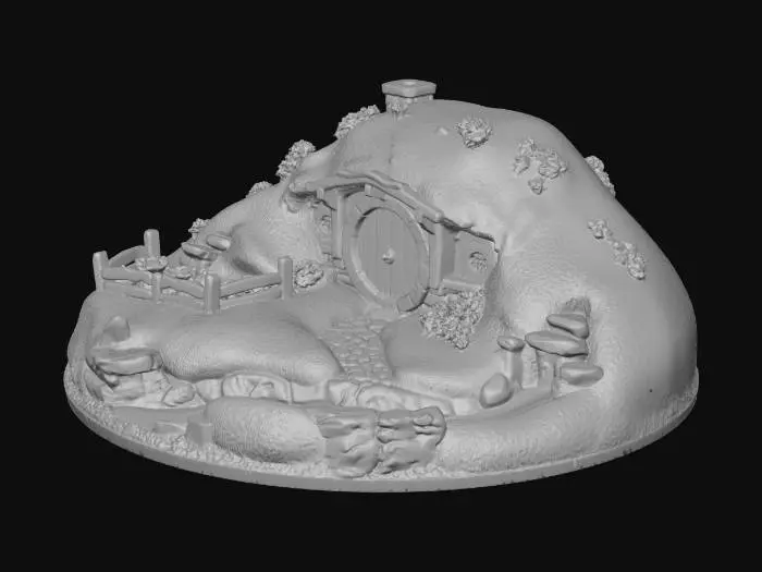 3D model for Shire Hollow Cottage