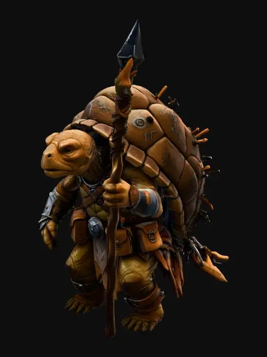 3D model for Elder Woodland Protector