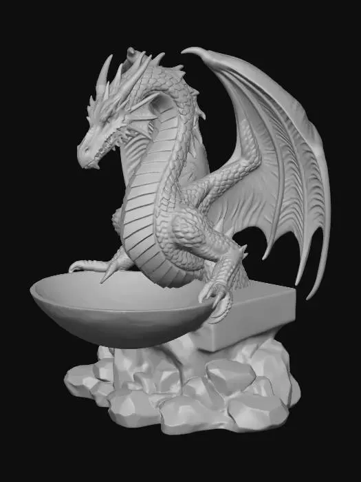 3D model for Guardian of the Stone Basin
