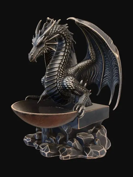 3D model for Guardian of the Stone Basin